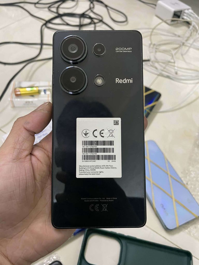 Xiaomi Redmi Note 13 Pro 4G 8GB/256GB Đen. Mua bán Điện thoại tại Thành phố Qui Nhơn Bình Định được đăng bởi le minh hoang hình 1