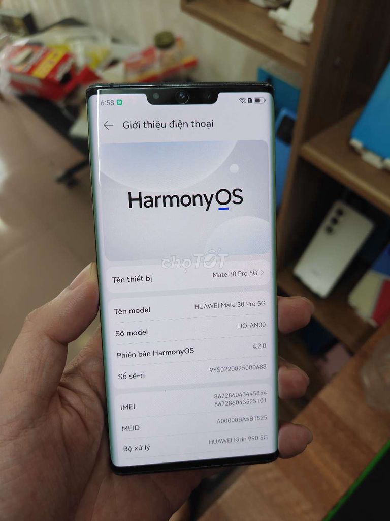 Huawei Mate 30 Pro 5G 128GB Tím. Mua bán Điện thoại tại Quận Thanh Xuân Hà Nội được đăng bởi cửa hàng điện thoại giá rẻ hình 1