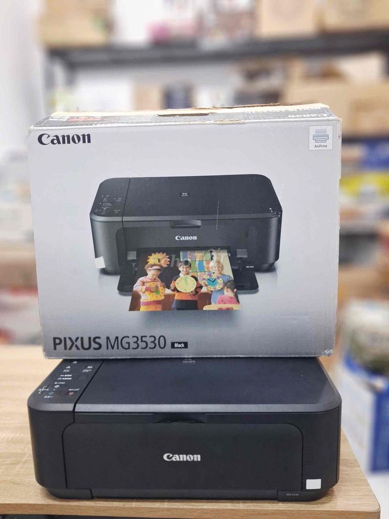 Máy in Canon PIXMA MG3530 Đen. Mua bán Đồ dùng văn phòng tại Thành phố Trà Vinh Trà Vinh được đăng bởi Huỳnh Phạm hình 1
