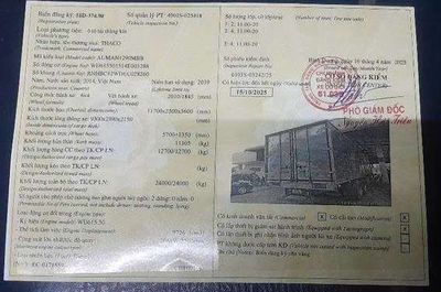 Auman 3 chân cầu thật 2014, thùng kín, cực zin. Mua bán Xe tải, xe ben tại Quận 12 Tp Hồ Chí Minh được đăng bởi Lê văn Khoa  hình 1