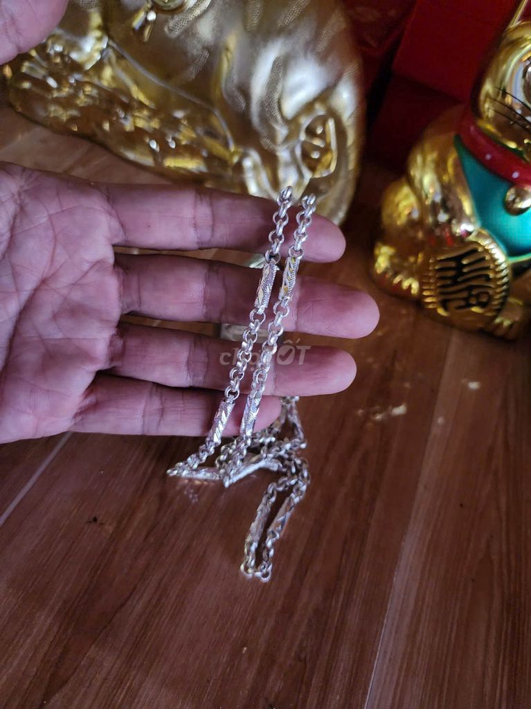 Dây chuyền bạc mặt tượng Phật của Lào. Mua bán Phụ kiện thời trang khác tại Huyện Chơn Thành Bình Phước được đăng bởi Đồng Hồ Mắt Kính Độc Đẹp Hiếm PND hình 1