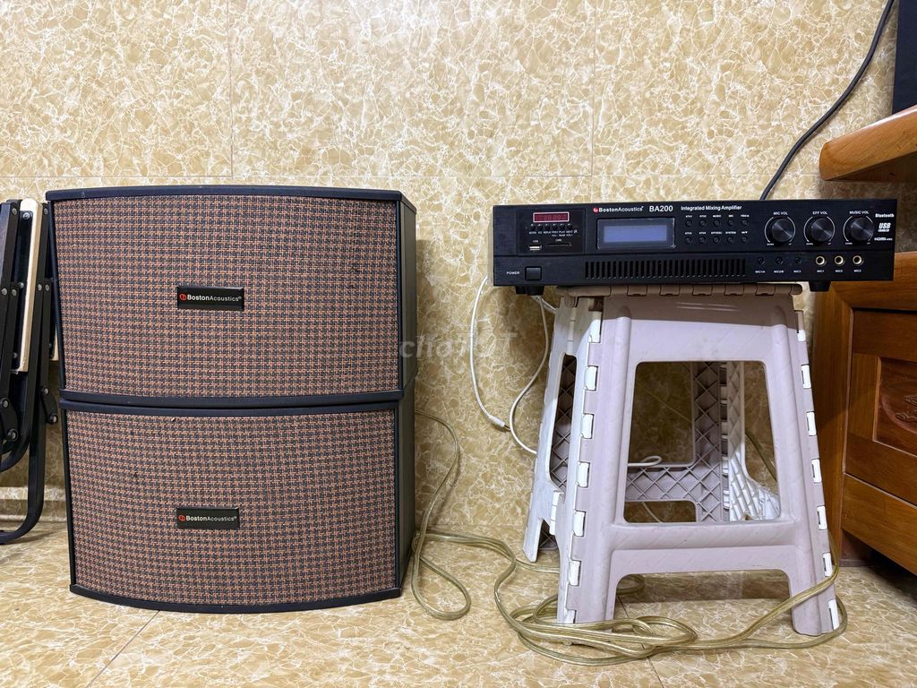 Bộ amply loa Boston Acoustics BA200. Mua bán Tivi, Âm thanh tại Quận Lê Chân Hải Phòng được đăng bởi Nghiêm Hoài Nam hình 1