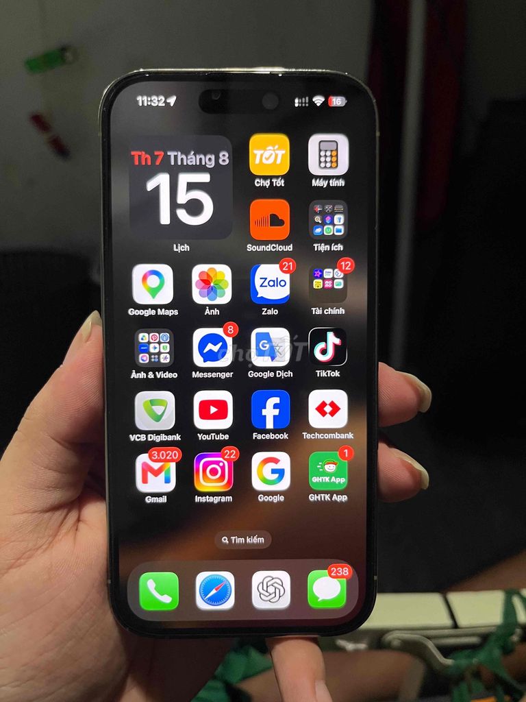 14pro 256gb LLA Hình thức đẹp 98%. Mua bán Điện thoại tại Quận Cầu Giấy Hà Nội được đăng bởi Nam Xuân Thuỷ hình 1