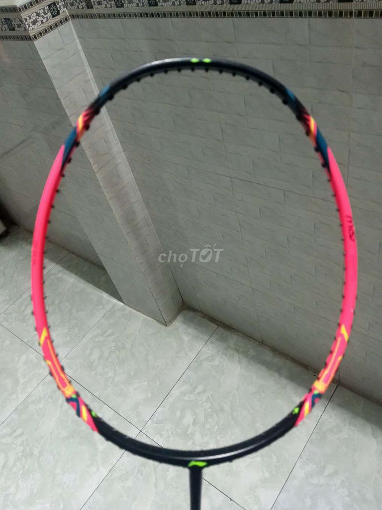 Vợt cầu lông Li-Ning Halbertec Motor Đen Hồng 97%