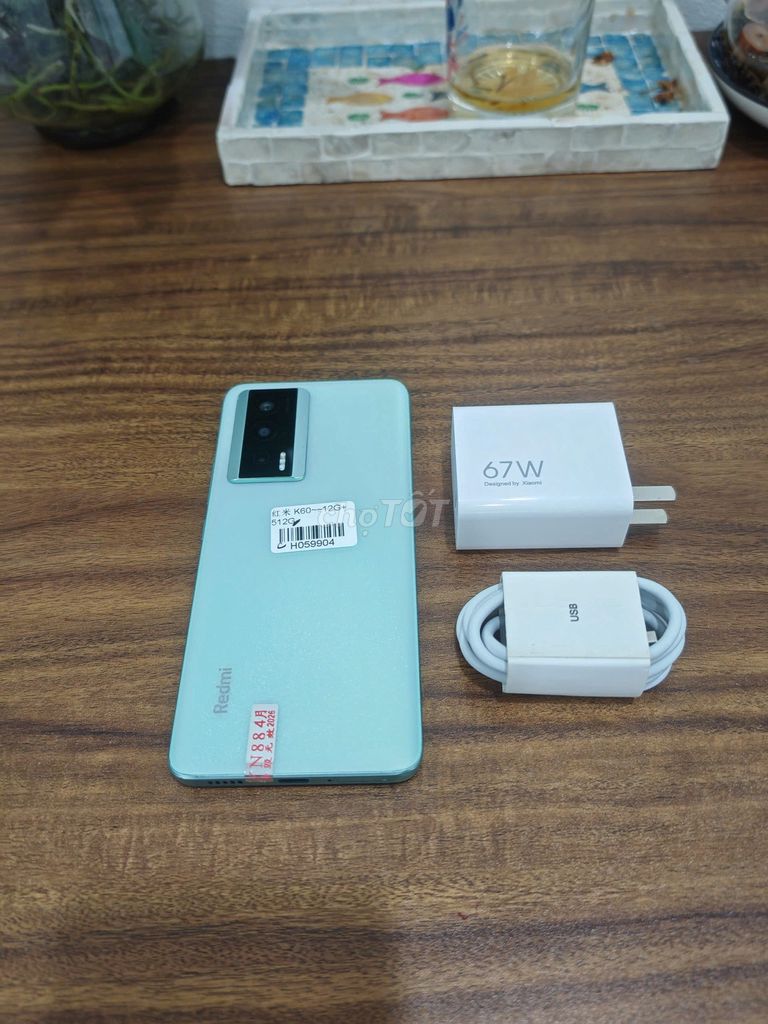 Redmi K60 5G 12/512 Xanh sạc 67w có ship COD. Mua bán Điện thoại tại Quận Hoàng Mai Hà Nội được đăng bởi Trần Ngọc Hiếu hình 1