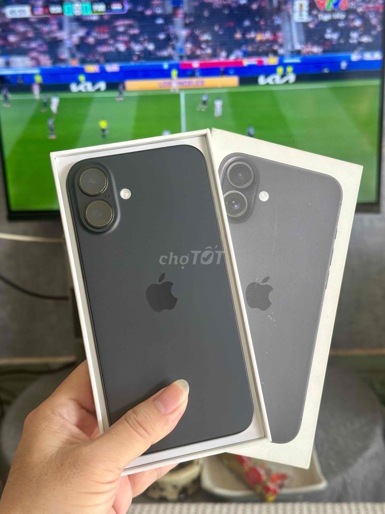 16 Plus 128G Black LL/A 98%. Pin 90%… Zin nguyên !. Mua bán Điện thoại tại Thành phố Thủ Đức Tp Hồ Chí Minh được đăng bởi Phạm Thái Mobile hình 1