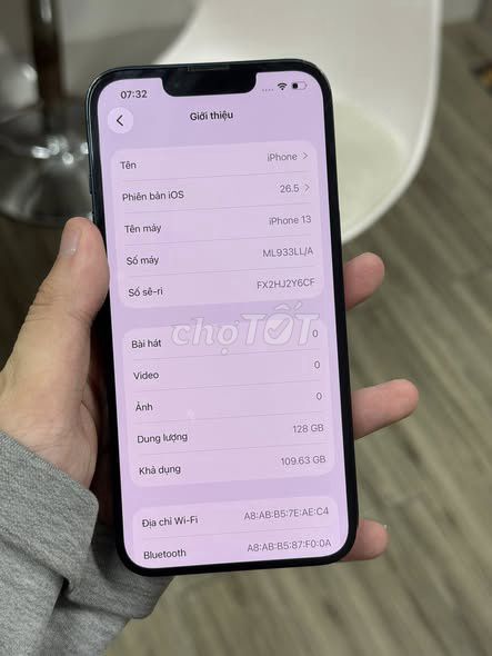 Apple iPhone 13 128GB Xanh đen. Mua bán Điện thoại tại Quận 1 Tp Hồ Chí Minh được đăng bởi Hội Đồ Điện Tử hình 1