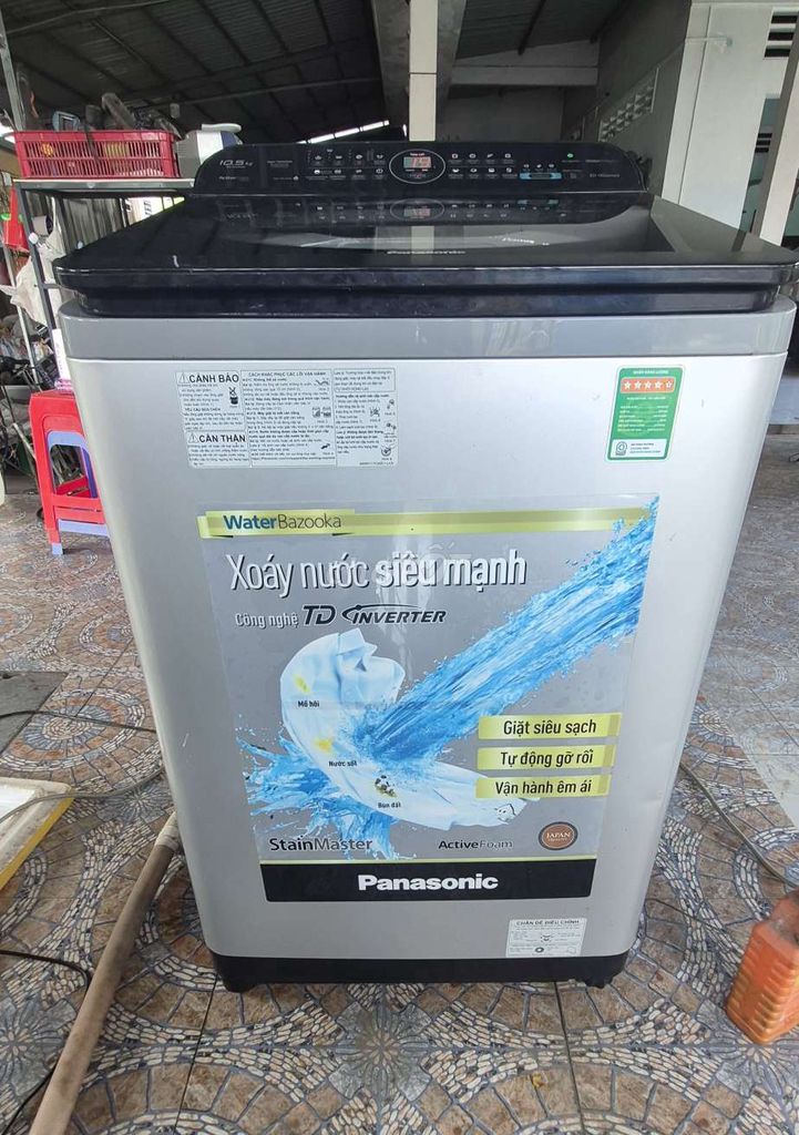 Máy giặt Panasonic 10.5kg. Mua bán Máy giặt tại Thành phố Mỹ Tho Tiền Giang được đăng bởi CTY Điện Lạnh  Kho Lạnh TẤN ĐẠT hình 1