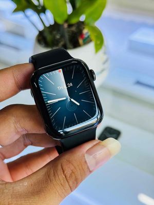Apple Watch S4 44MM bản thép đen siêu đẹp, pin cao