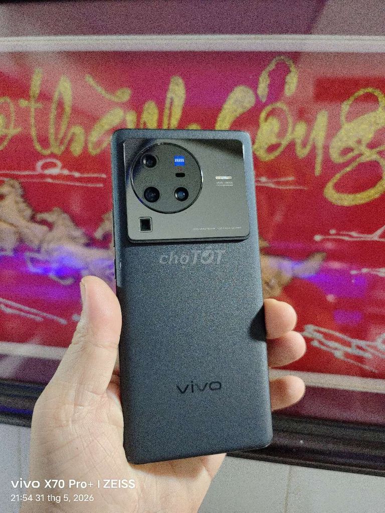 Vivo X80 Pro ram12/256GB Đen. Mua bán Điện thoại tại Thành phố Biên Hòa Đồng Nai được đăng bởi  Phát tùng Android hình 1