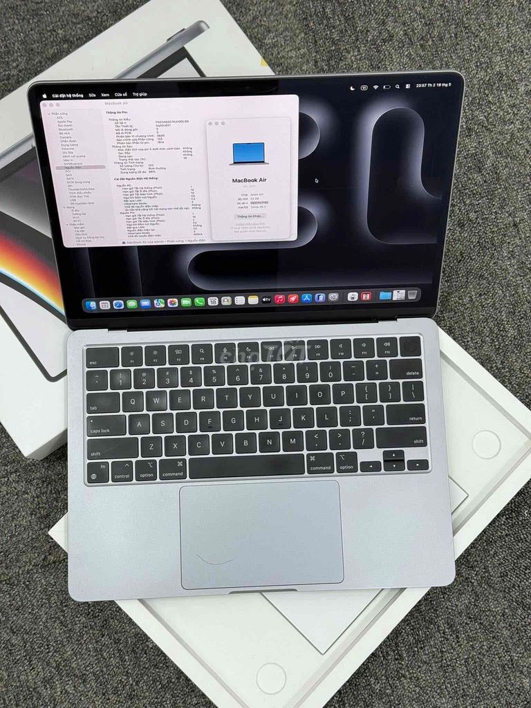 Apple MacBook Air M2 13.6 inch 24GB/256GB / US. Mua bán Laptop tại Thành phố Thủ Đức Tp Hồ Chí Minh được đăng bởi JP mobile  hình 1