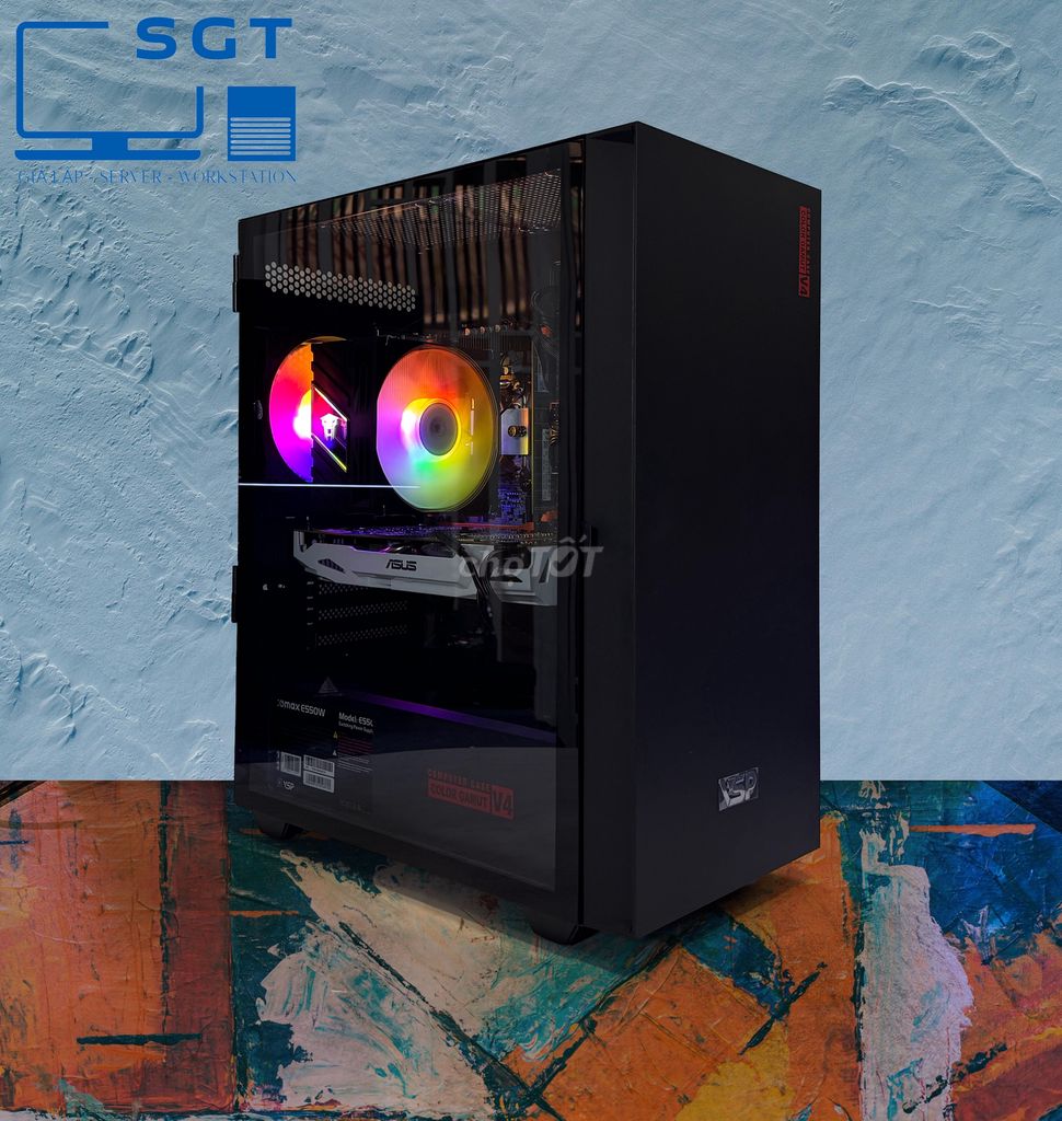 Máy Tính Đồ Họa Render | CPU 2680V4 | 32GB DDR4. Mua bán Máy tính để bàn tại Quận Bình Thạnh Tp Hồ Chí Minh được đăng bởi SaigonTech hình 1