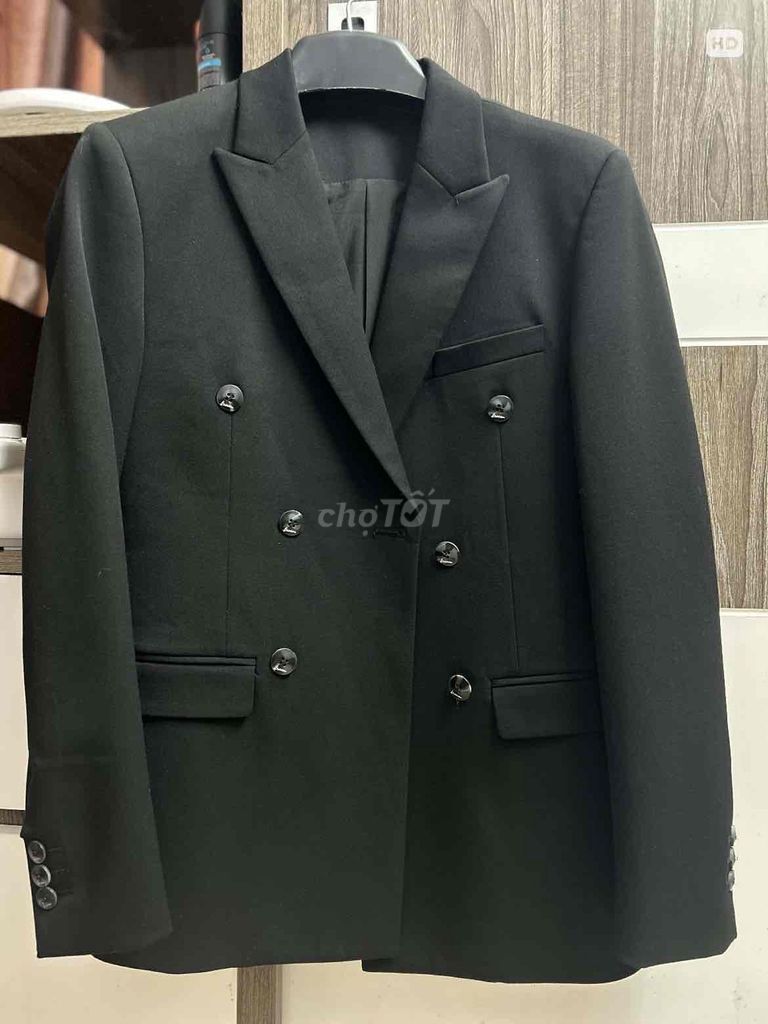 Áo Blazer Nam Đen size L Đã dùng. Mua bán Quần áo tại Huyện An Dương Hải Phòng được đăng bởi Phong hình 1