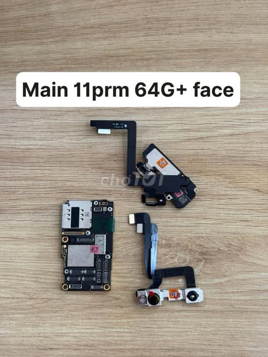 main Apple iPhone 11 Pro Max 64GB + face. Mua bán Linh kiện (RAM, Card...) tại Quận Gò Vấp Tp Hồ Chí Minh được đăng bởi Nguyễn Thị Thu Hiền hình 1
