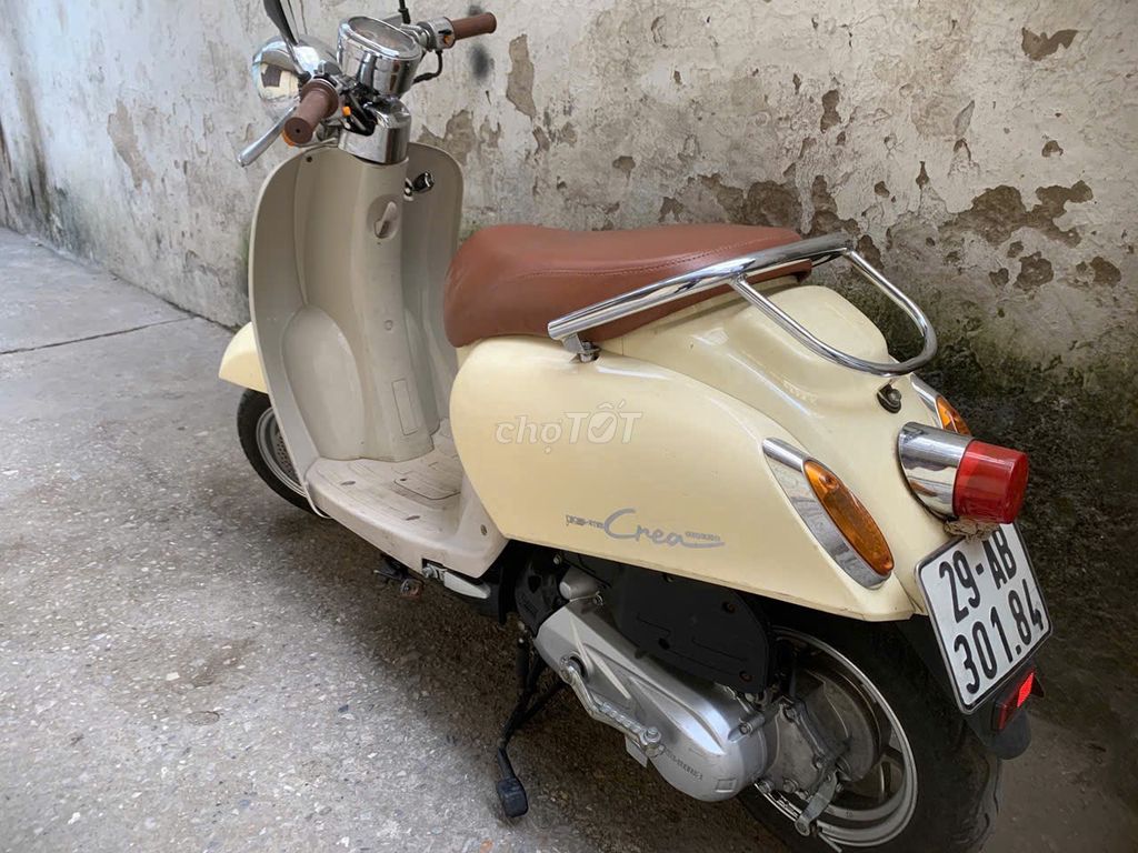 Honda Crea 2022 Vàng kem. Mua bán Xe máy tại Quận Hoàng Mai Hà Nội được đăng bởi Minhtuan hình 4