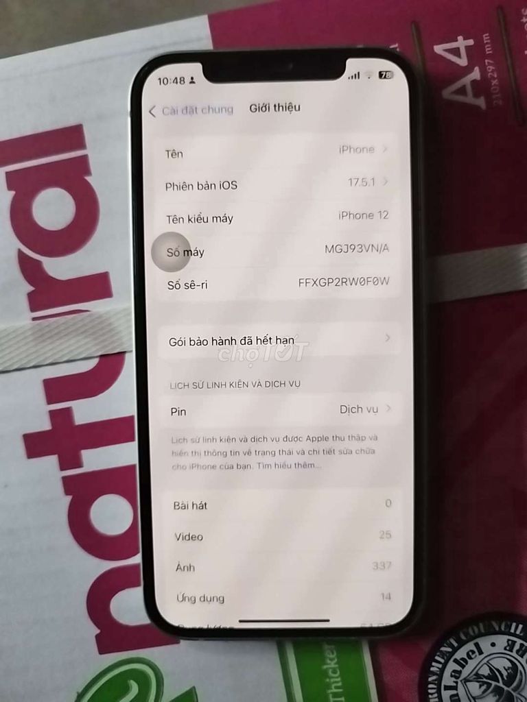 iphone 12 vna zin áp gl. Mua bán Điện thoại tại Thành phố Dĩ An Bình Dương được đăng bởi nguyễn đức hình 1