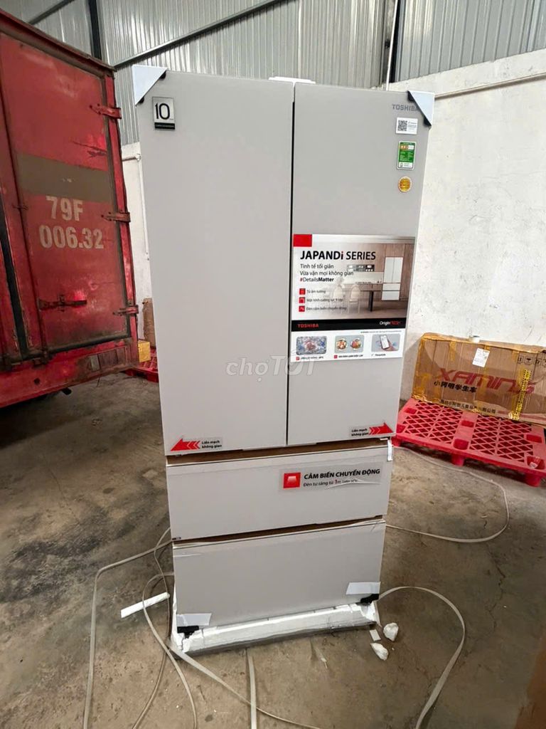 [Model 2026] Tủ lạnh Toshiba 520l - 99% - Bảo hành. Mua bán Tủ lạnh tại Quận 3 Tp Hồ Chí Minh được đăng bởi Ngọc Diệp hình 1