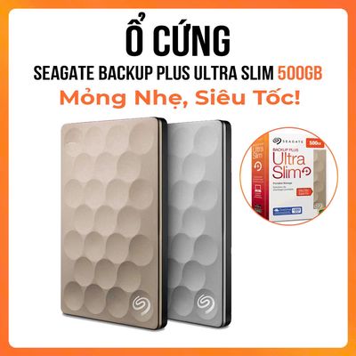 HDD Seagate Backup Plus Ultra Slim 500GB 1TB 2TB. Mua bán Linh kiện (RAM, Card...) tại Quận 10 Tp Hồ Chí Minh được đăng bởi Tùng HH
