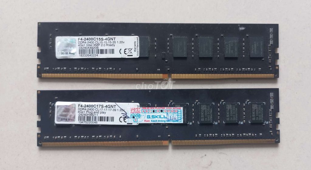 Ram4 4gb/2400 Gskill