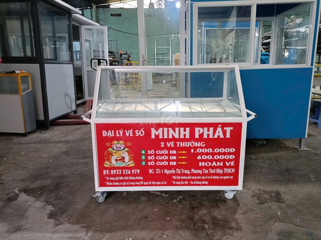 Tủ vé số khung thép 1.2m tại tphcm. Mua bán Đồ chuyên dụng, Giống nuôi trồng tại Quận 12 Tp Hồ Chí Minh được đăng bởi Tủ vé số hình 1