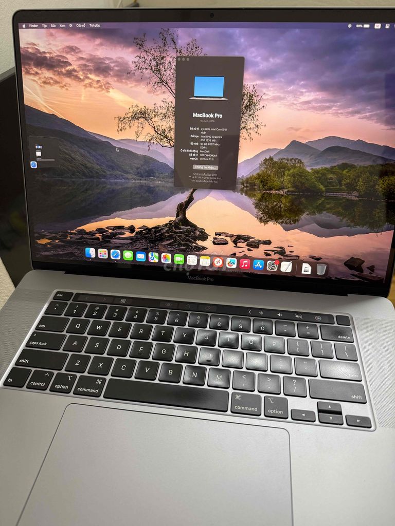 Apple MacBook Pro 2019 i9 64GB/1TB. Mua bán Laptop tại Quận Đống Đa Hà Nội được đăng bởi thu hình 1