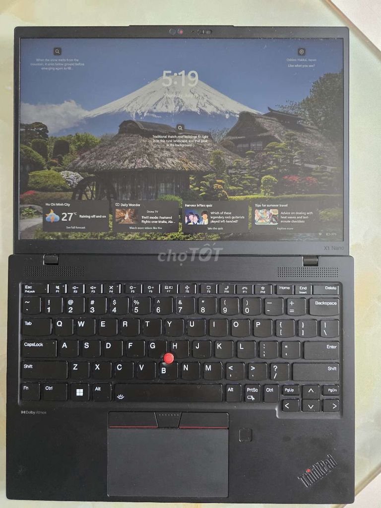 Lenovo ThinkPad X1 Nano Gen 3 siêu nhẹ. Mua bán Laptop tại Quận 6 Tp Hồ Chí Minh được đăng bởi Duc Phuong hình 1