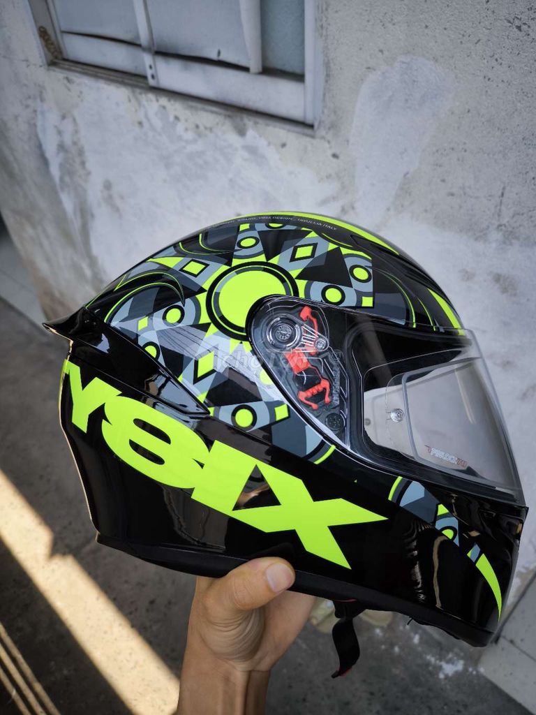 Nón agv k1 like new sẵn pinlock size M