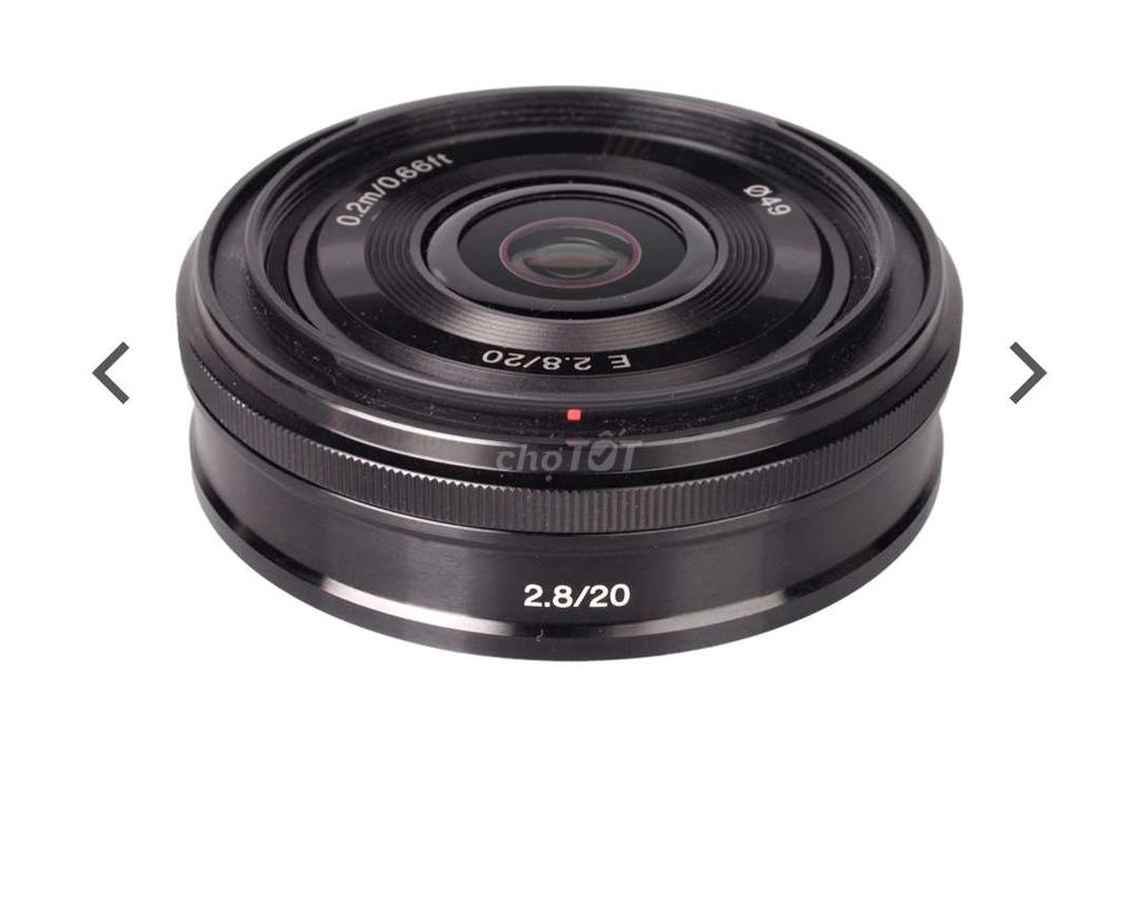 Ống kính Sony SEL 20mm F2.8 Đen. Mua bán Máy ảnh, Máy quay tại Huyện Diên Khánh Khánh Hòa được đăng bởi Võ Tiến hình 1
