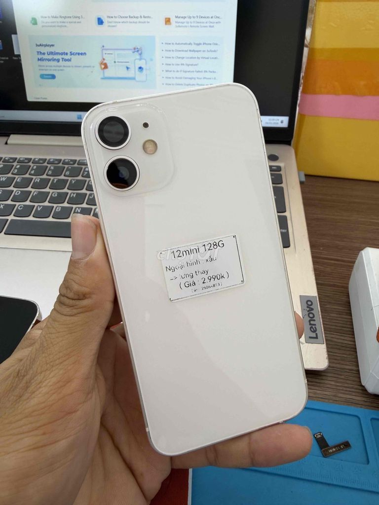 iPhone 12 mini 128GB Thay lưng full chức năng. Mua bán Điện thoại tại Quận Gò Vấp Tp Hồ Chí Minh được đăng bởi Icon Mobile hình 1
