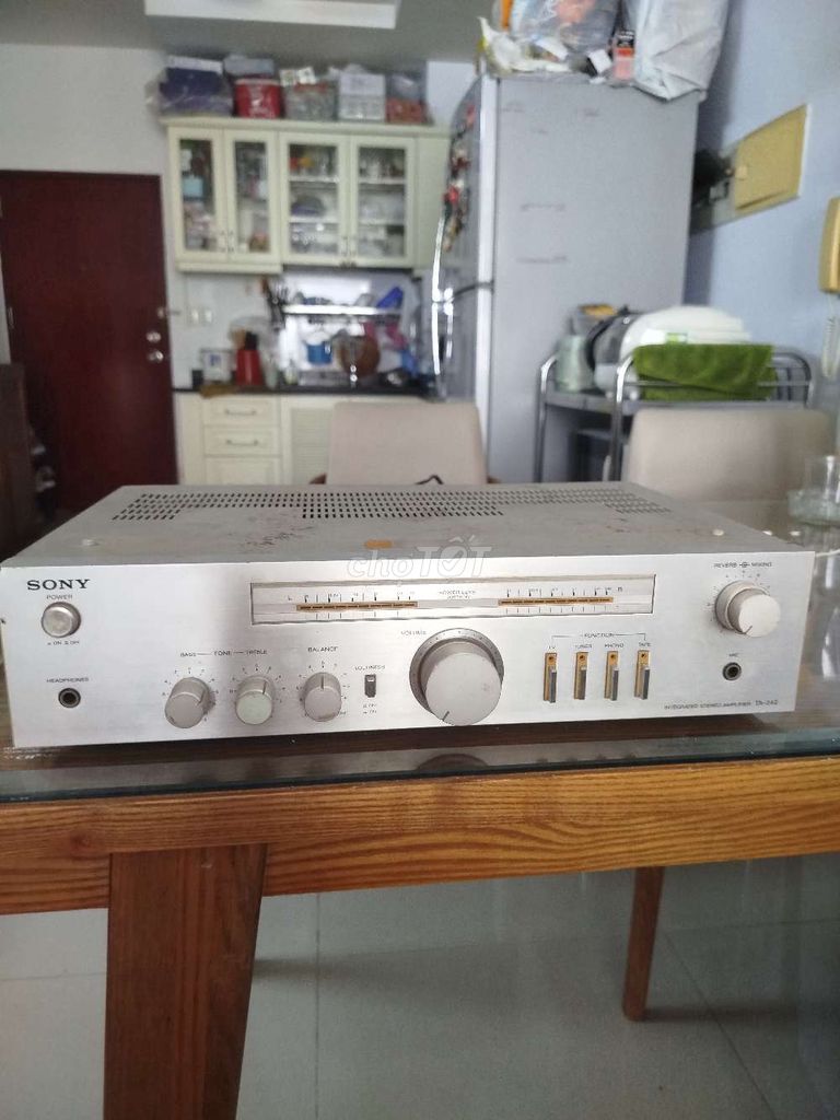 Amply Sony TA-242 Bạc Đã sử dụng. Mua bán Tivi, Âm thanh tại Quận 7 Tp Hồ Chí Minh được đăng bởi Thanh hình 1