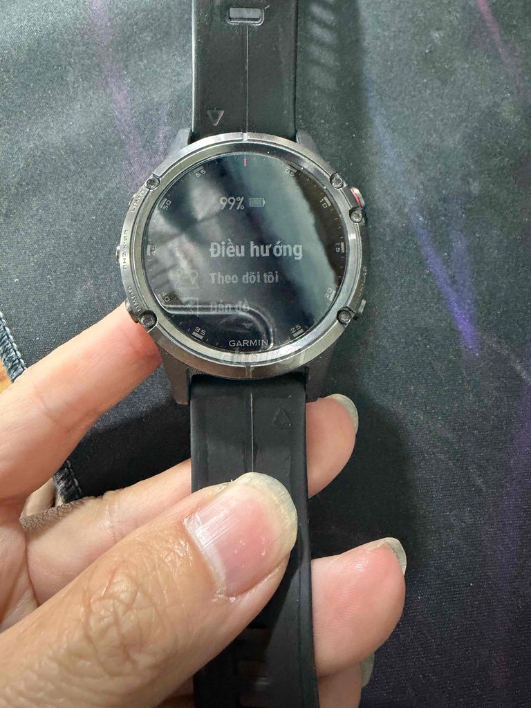 Garmin Fenix 5 Plus Đen zin đẹp cao cấp bền bỉ. Mua bán Thiết bị đeo thông minh tại Thành phố Đà Lạt Lâm Đồng được đăng bởi phong hình 1