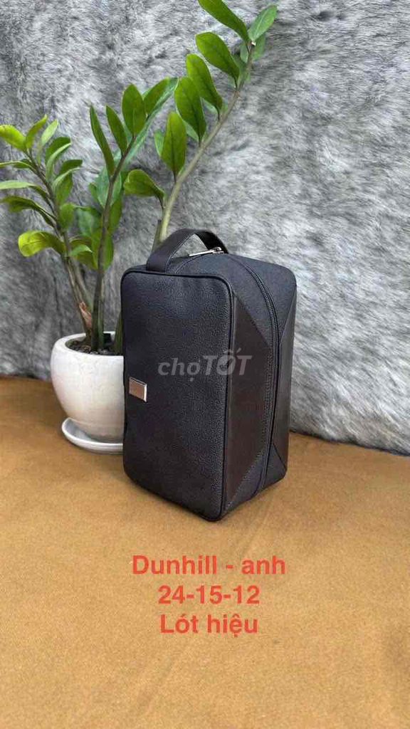 Clutch da Dunhill chính hãng. Mua bán Túi xách tại Quận Ninh Kiều Cần Thơ được đăng bởi Duy 2hand   Da lô là  0 ba 2 sáu 054115 hình 1