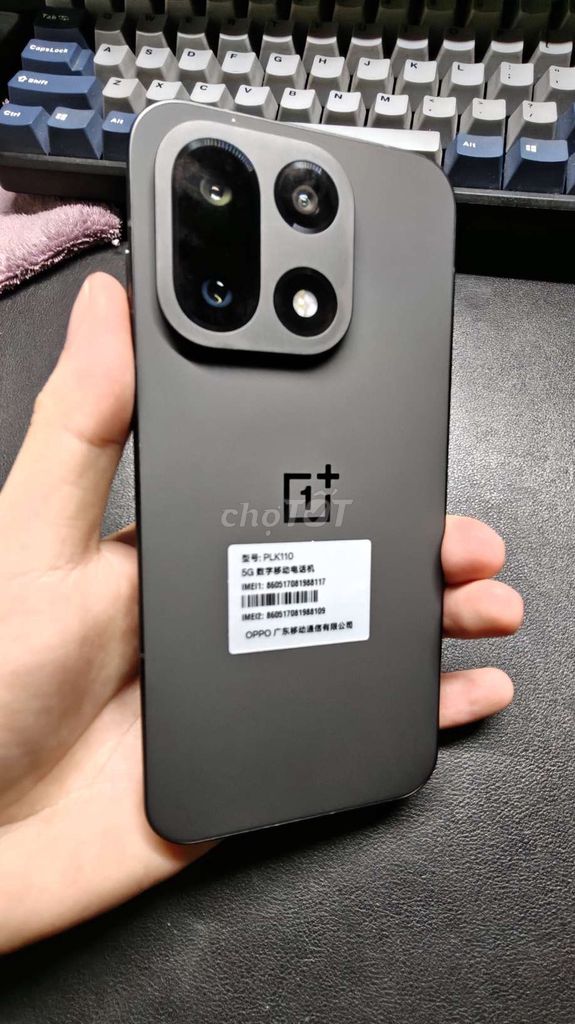 OnePlus 15 256GB Đen Như mới. Mua bán Điện thoại tại Quận Hoàng Mai Hà Nội được đăng bởi Sang hình 1