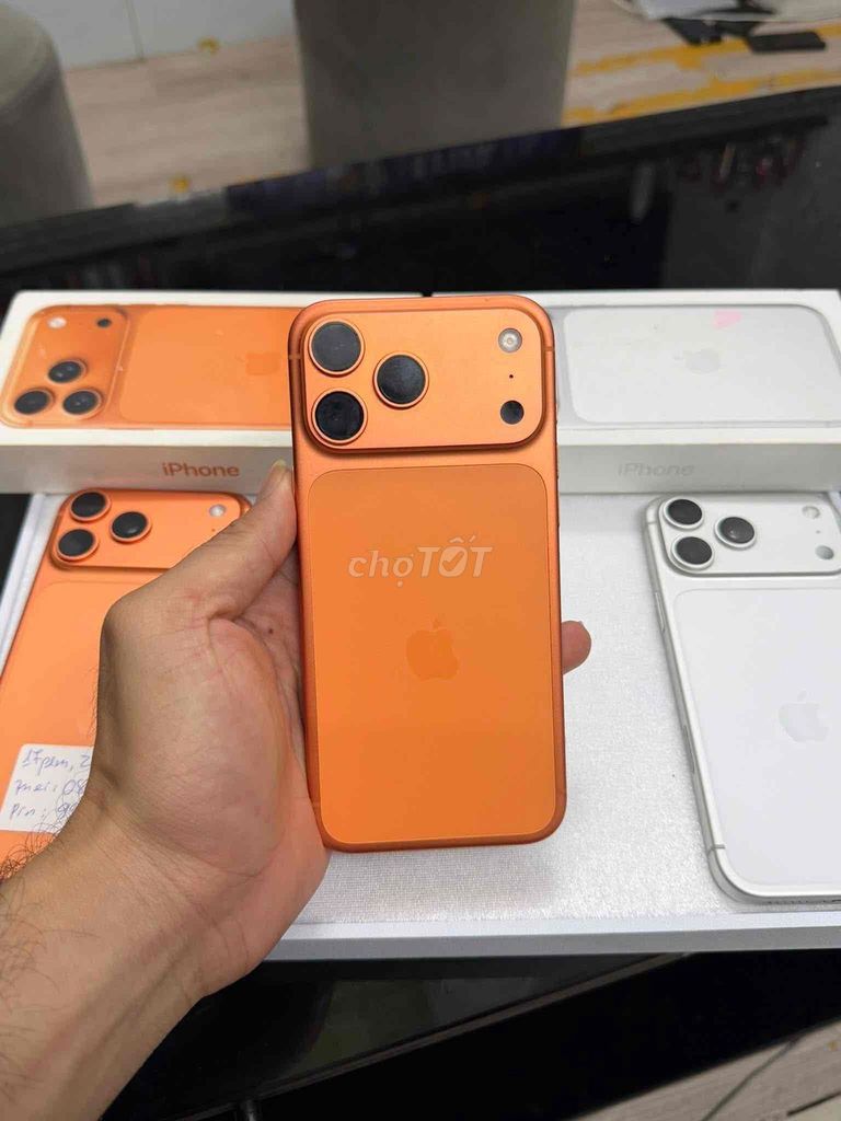 iPhone 17 Pro Max 256GB 512gb Cam Zin áp full. Mua bán Điện thoại tại Quận 12 Tp Hồ Chí Minh được đăng bởi Iphone Quận 12 Ngọc Khánh Store hình 1