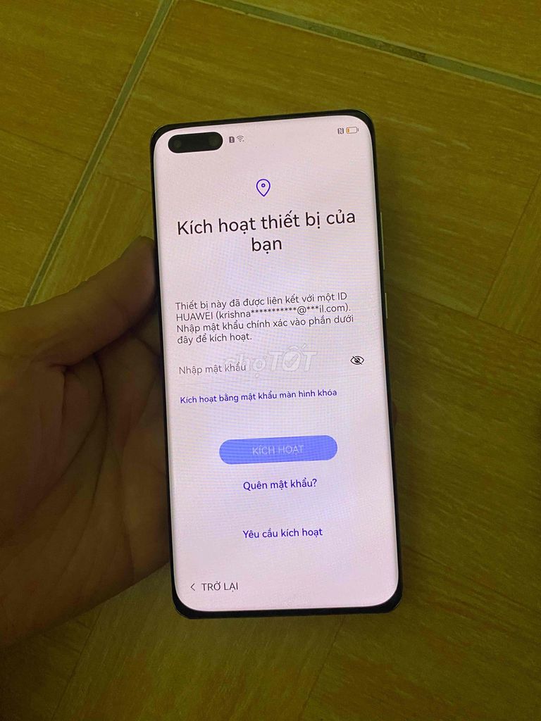 Huawei P40 Pro Đen Vỡ kính lưng. Mua bán Điện thoại tại Quận Ba Đình Hà Nội được đăng bởi Phạm Manh hình 1