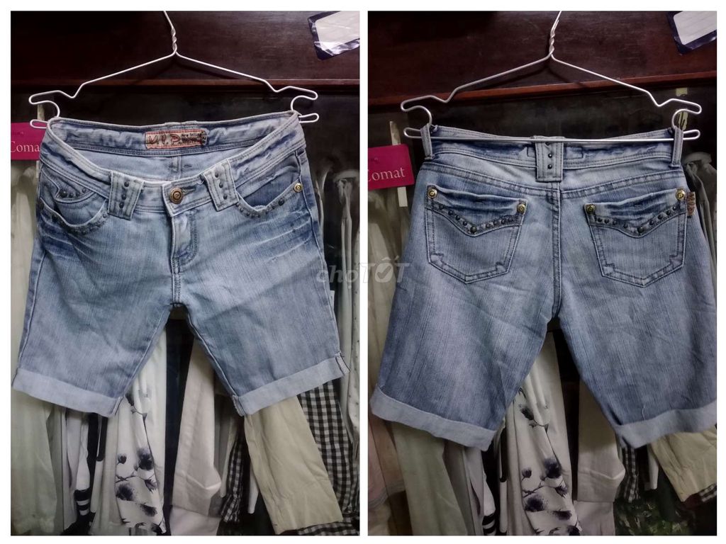 Quần short thể thao Jean size 28/29,bao ship xa. Mua bán Đồ thể thao, Dã ngoại tại Quận Ninh Kiều Cần Thơ được đăng bởi Shop Tứ Quí hình 1