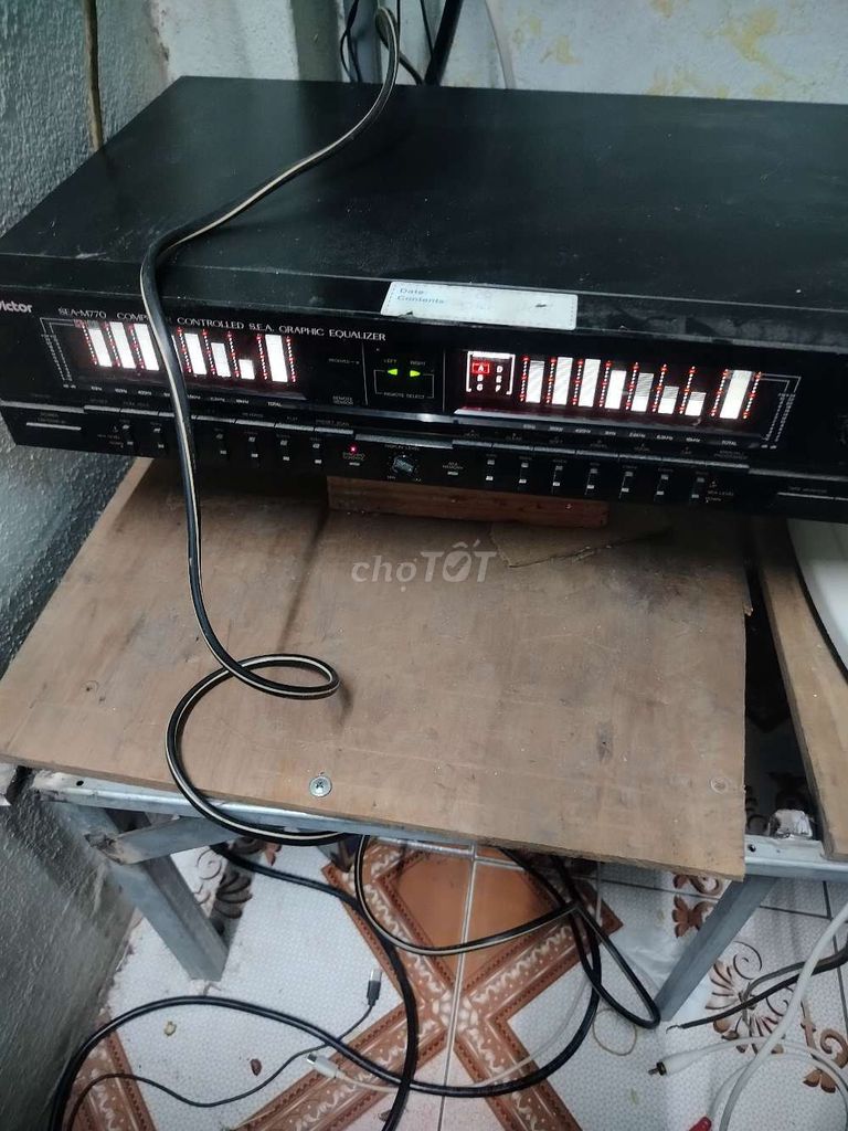 Bộ chỉnh âm Victor SEA-M770 Đen. Mua bán Tivi, Âm thanh tại Quận Sơn Trà Đà Nẵng được đăng bởi dung hữu hòa hình 1