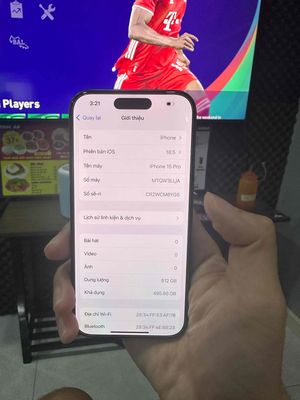 iPhone 15 pro 512gb quốc tế. Mua bán Điện thoại tại Quận 5 Tp Hồ Chí Minh được đăng bởi Triệu Huy