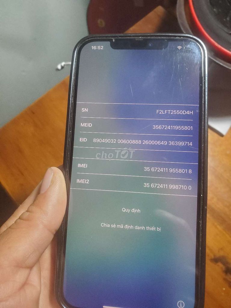 Apple iPhone 12 Pro Max xanh. Mua bán Điện thoại tại Huyện Yên Thành Nghệ An được đăng bởi Mikel Vi hình 1