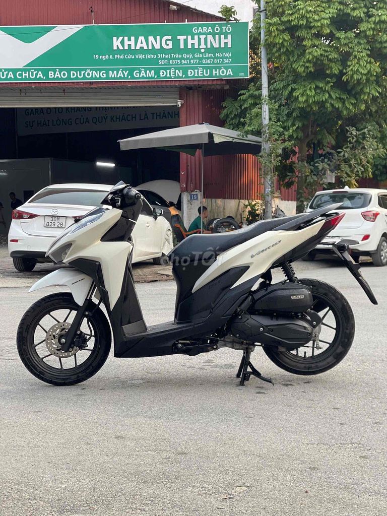 Honda Vario 125i 2021 Trắng 10000 km. Mua bán Xe máy tại Huyện Gia Lâm Hà Nội được đăng bởi Xe Máy Phúc Hưng hình 4