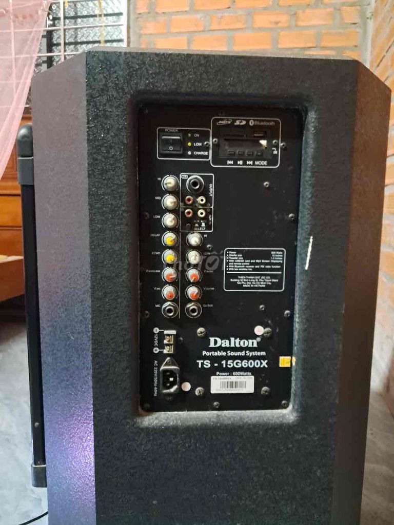 Loa kéo Dalton TS-15G600X Đen. Mua bán Tivi, Âm thanh tại Huyện Chợ Gạo Tiền Giang được đăng bởi lâm hình 1