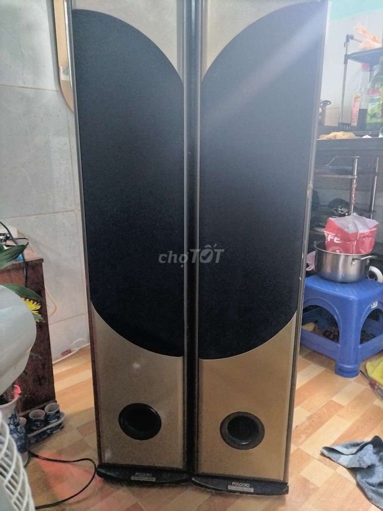 thùng loa đứng POLOCHO 3 đường tiếng Vàng đồng. Mua bán Tivi, Âm thanh tại Quận Gò Vấp Tp Hồ Chí Minh được đăng bởi tài lộc hình 1
