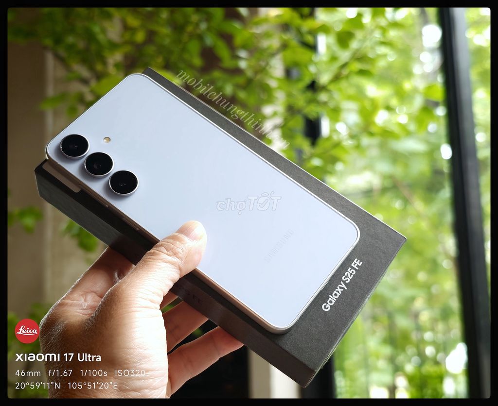 Samsung S25 FE 512GB Xanh nhạt 99% hàng TGDD . Mua bán Điện thoại tại Quận Hoàng Mai Hà Nội được đăng bởi mobilehungthinh hình 1