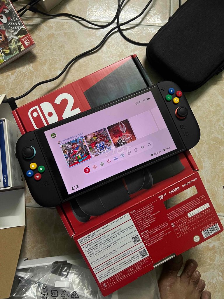 Nintendo Switch 2 Như mới 99% Fullbox. Mua bán Thiết bị chơi game tại Quận 8 Tp Hồ Chí Minh được đăng bởi Dương  hình 1