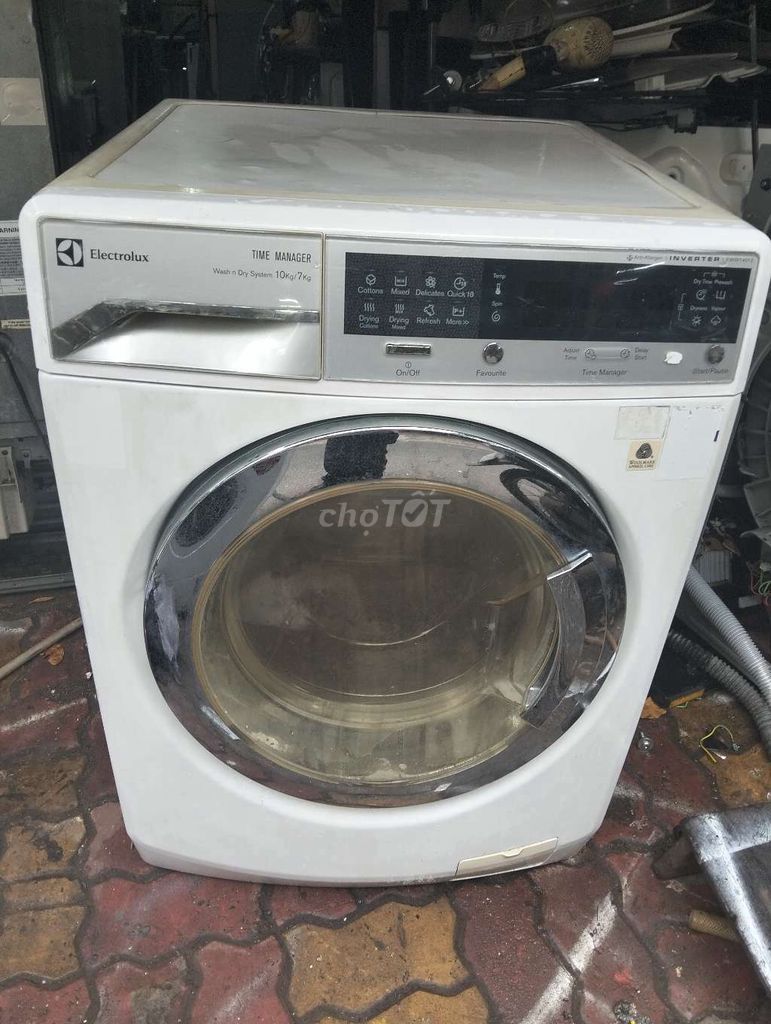Máy giặt Electrolux 10kg cửa trước. Mua bán Máy giặt tại Thành phố Vũng Tàu Bà Rịa - Vũng Tàu được đăng bởi Minh Hà hình 1