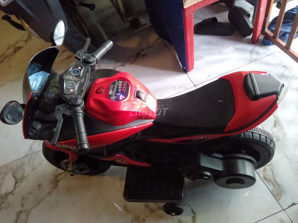 Xe máy điện trẻ em Đỏ. Mua bán Xe điện tại Huyện Bình Chánh Tp Hồ Chí Minh được đăng bởi Thanh phat đat nguyen hình 5