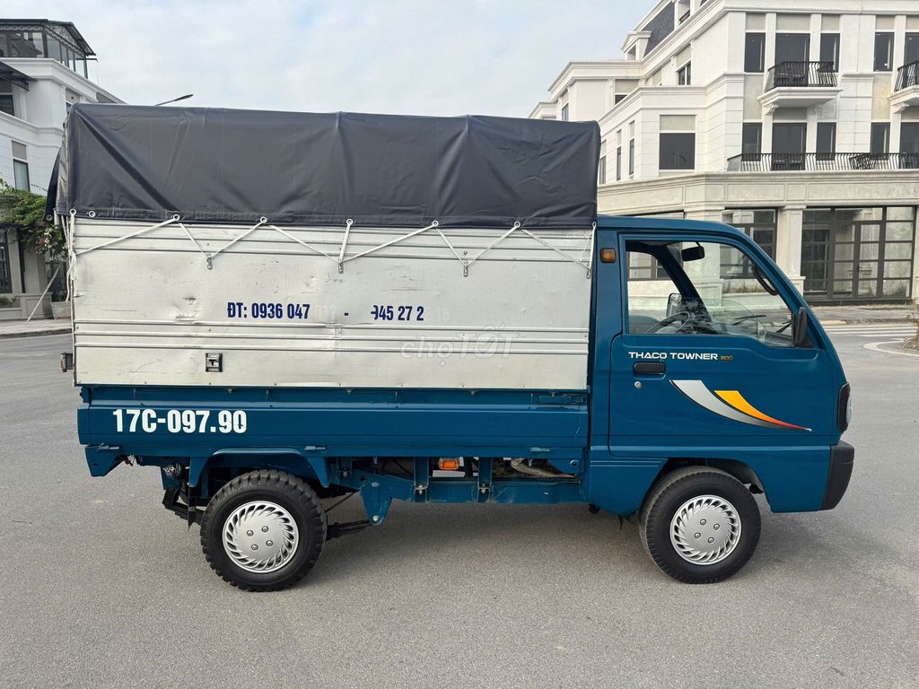 TOWNER800 -THÙNG MUI BẠT –XANH - NĂM 2017. Mua bán Xe tải, xe ben tại Thành phố Thái Bình Thái Bình được đăng bởi vũ quý tưởng hình 4