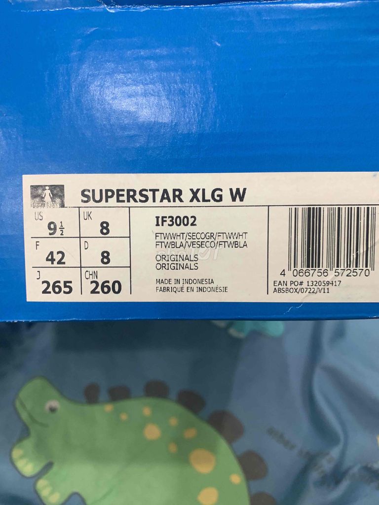 Giày thể thao Adidas Superstar XLG W 42. Mua bán Giày dép tại Thành phố Dĩ An Bình Dương được đăng bởi Anhh Khoaa hình 1