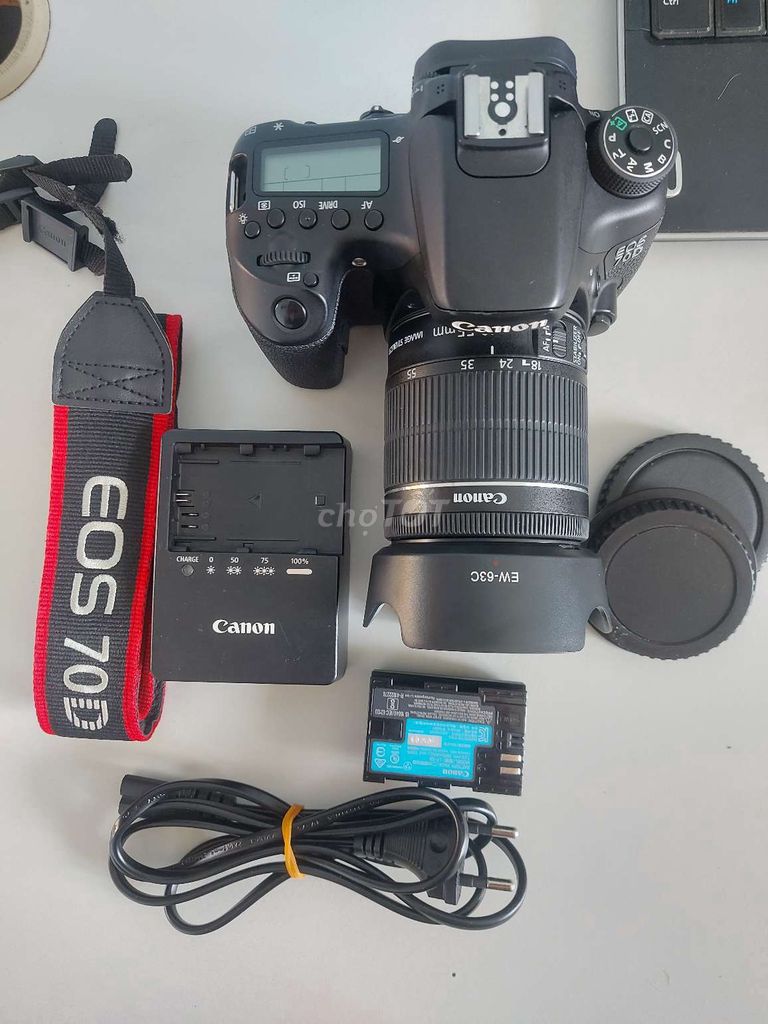Canon 70D&Lens 18-55 STM đẹp như mới seri cao 42.. Mua bán Máy ảnh, Máy quay tại Quận Lê Chân Hải Phòng được đăng bởi MAYANHVUI hình 1