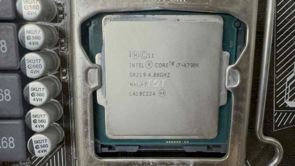 CPU I7 4790K CHẠY KHOẺ BAO ÊM CHẤT LƯỢNG. Mua bán Linh kiện (RAM, Card...) tại Quận Gò Vấp Tp Hồ Chí Minh được đăng bởi ngọc trang hình 1